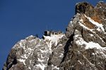 Seilbahnstation auf der Zugspitze von Ehrwald aus erreichbar.