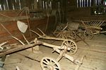 Landwirtschaftliches Gerät im Heiserstadel