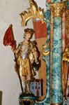 Figur an der linken Altarseite - Hl. Florian