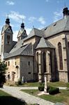 Innenhof mit dem Denkmal von Jean Baptist Türk (Kärntner Andreas Hofer)