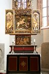 Georgsaltar - Gotischer Flügelaltar um 1526 aus dem süddeutschen Raum kam 1885 von St. Georgen am Sandhof in den Dom