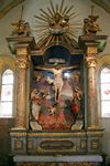 Sachsenkapelle mit dem Kreuzaltar